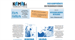 Desktop Screenshot of kamai-freiburg.de